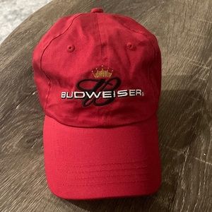 BUDWEISER KING OF BEERS RED ADJUSTABLE HAT!